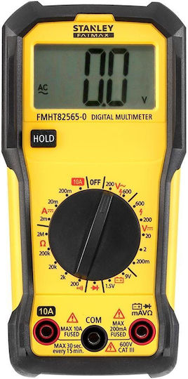 Stanley Fatmax Ψηφιακό Πολύμετρο με Μέτρηση AC / DC / Αντίστασης