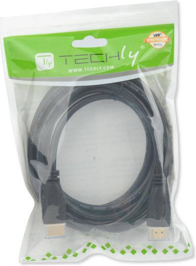 Techly HDMI 2.0 Premium High Speed 4K 60Hz HDR Cable HDMI Male - HDMI Male 6m Black