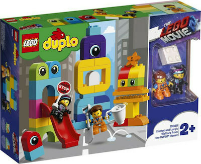 Lego Duplo Emmet and Lucy's Visitors from the Duplo Planet for 2+ Years Old