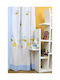 Fennel Kids Rod Pocket Curtain Bee Light Blue ZOU-BD-061 150x250cm