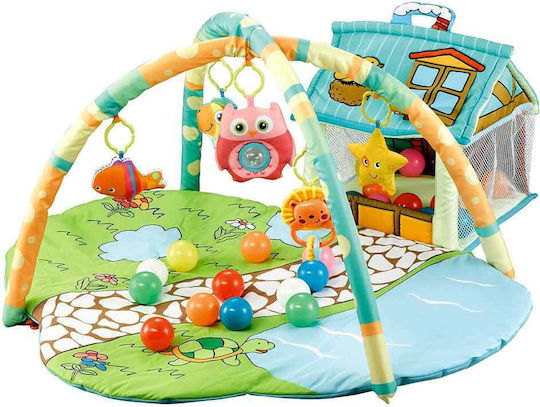 Moni Activity Playmat Happy Farm Multicolour for 6+ months (LxWxH) 90x85x48cm