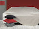 Crinkled Armchair Throw Crinkled 150x180cm Ecru