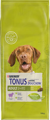 Purina Tonus Dog Chow Adult 14kg Dry Food for Adult Dogs with Lamb