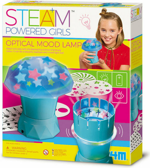 4M Plastic Construction Toy Optical Mood Lamp for Children 8+ years old+ Years