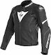 Dainese Avro 4 Herren Motorradjacke Leder 4 Jahreszeiten Black-Matt/White