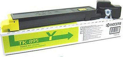 Kyocera TK-895Y Toner Laser Printer Yellow 6000 Pages (1T02K0ANL0)