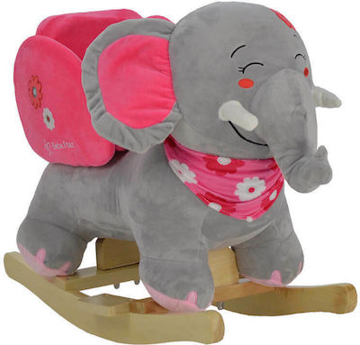 Bebe Stars Rocking Toy Elephant for 7++ months With Sound Gray