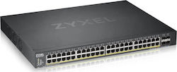 Zyxel XGS1930-52HP Verwaltet L3 PoE+ Switch mit 48 Ports Gigabit (1Gbps) Ethernet und 4 SFP Ports