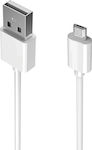 Grundig 1m Regular USB 2.0 to micro USB Cable White (09694)