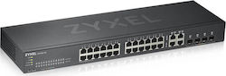 Zyxel GS1920-24V2 Verwaltet L2 Switch mit 24 Ports Gigabit (1Gbps) Ethernet und 28 SFP Ports