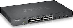 Zyxel XGS1930-28 Verwaltet L2 Switch mit 24 Ports Gigabit (1Gbps) Ethernet und 4 SFP Ports