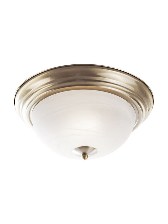 Rabalux Top Classic Metal Ceiling Light with Socket E27 29pcs Gold