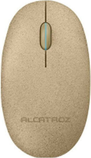 Alcatroz Pebble Air Duo Kabellos Bluetooth Maus Gelb