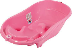 OK Baby Baby Bath Onda 2 with Thermometer Fuchsia