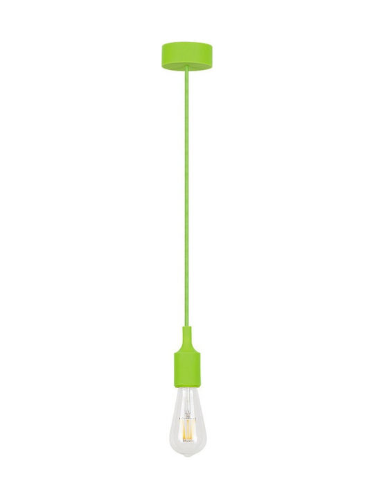 Rabalux Pendant Light Suspension for Socket E27 Green