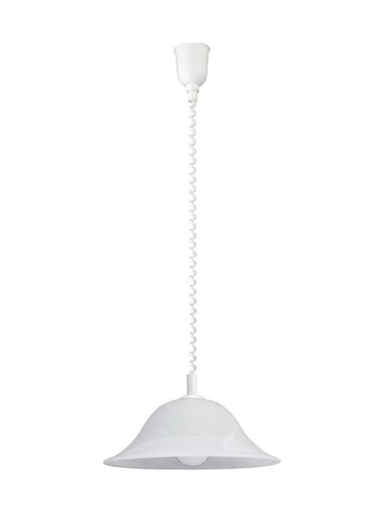 Rabalux Pendant Light Single-Light for Socket E27 White