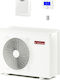 Ariston Nimbus Pocket 50 M Net Wärmepumpe 4.4kW Einphasig 60°C Monoblock