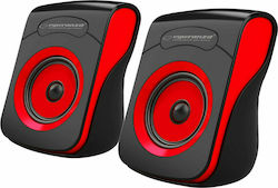 Esperanza EP140KR 2.0 Speakers 6W Red