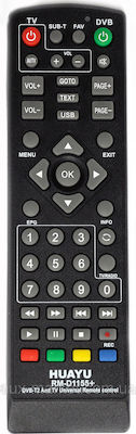 Universal Remote Control RM-D1155+5 for Ψηφιακούς Δέκτες