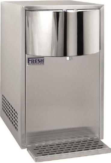 Fresh Aquattro 33 Inox Tap Water / Network Desktop Water Cooler with Cold Water Flow 33lt/h