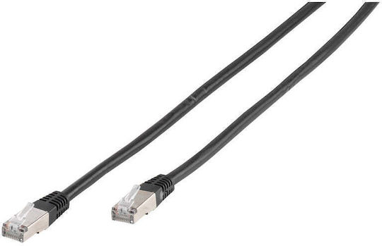 Vivanco F/UTP Cat.6 Gigabit Network Cable Ethernet 5m Black