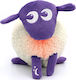 Sweet Dreamers Sleep Toy Ewan Sheep Deluxe Purple made of Fabric with White Sounds for 0++ Months