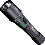 Fitorch Rechargeable Flashlight LED Waterproof IPX8 with Maximum Brightness 1200lm 1x18650