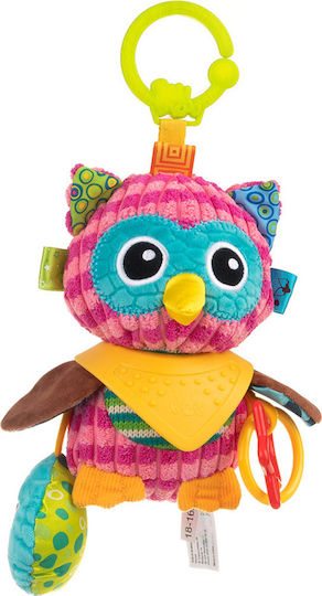 Balibazoo Anhänger Spielzeug für Auto Pendant Owl Olivia Pink für 0++ Monate DD80157