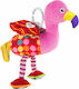 Lamaze Κρεμαστό Παιχνίδι Αυτοκινήτου Flapping Fiona Flamingo για Νεογέννητα