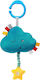 Babyono Hanging Baby Toy Car with Music Lullaby Cloud