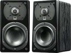 SVS Prime Satellite Pair of Hi-Fi Speakers Bookself 150W 2 No of Drivers W12.5xD16xH22.5cm. Black