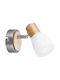 Rabalux Gavin Single Spot with Socket E14 in Beige Color