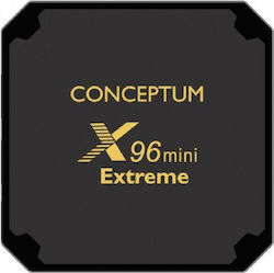 Conceptum TV Box X96 Mini Extreme 4K UHD με WiFi USB 2.0 2GB RAM και 16GB Αποθηκευτικό Χώρο με Λειτουργικό Android 7.1
