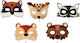 Carnival Kids Mask Eyemask Wild Animals (Μiscellaneous Designs)