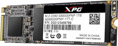 Adata XPG SX6000 Pro SSD 1TB M.2 NVMe PCI Express 3.0