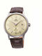 Orient Bambino Men's Watch 40.5mm Automatic with Brown Leather Strap