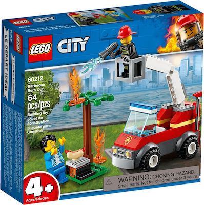 Lego City Barbecue Burn Out for 4+ Years Old