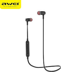 Awei B930BL In-ear Bluetooth Handsfree Ακουστικά με Αντοχή στον Ιδρώτα Μαύρα