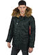 N3B VF 59 Winter Jacket Parka Green