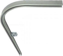 Aluminum Curtain Bathroom Curtain Rail with Curve