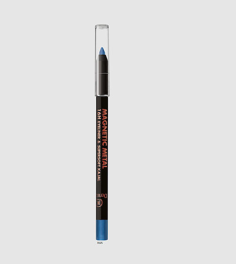 Dermacol Magnetic Metal 16H Eye Pencil Waterproof Soft Eye Pencil Shade 03 Blue