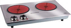 Jata V532 Countertop Burner Keramik Double Inox