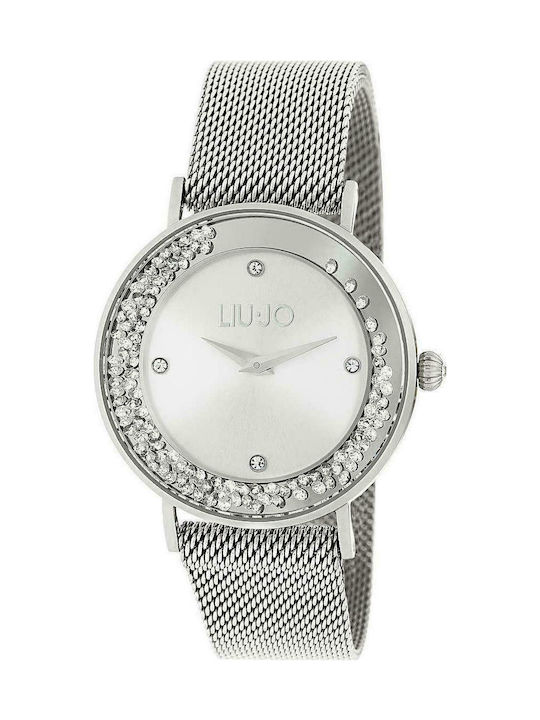 Liu Jo Uhr mit Silber Metallarmband TLJ1341