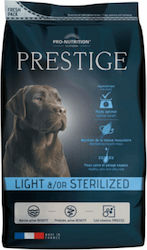 Flatazor Prestige Light & Sterilized 3kg Hrană Uscată Dietă pentru Câini Adulți Sterilizați cu Curcan, Pui și Rață