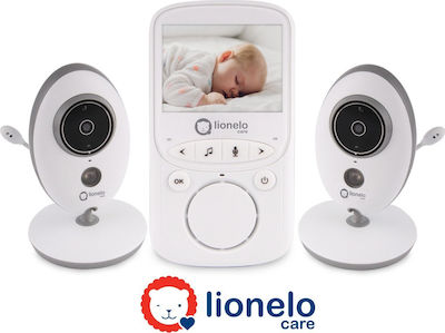 Lionelo Baby Monitor Babyline 5.1 with Camera & Screen 5" with Two-Way Audio & Lullabies