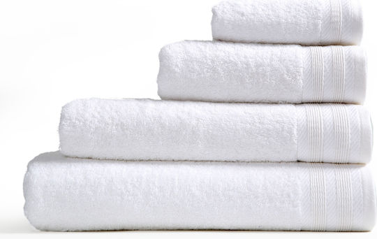 Nef-Nef Homeware Bath Towel 80x160cm White Weight 550gr/m²