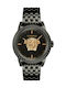 Versace Watch Battery with Black Metal Bracelet VERD00518