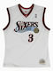 Allen Iverson Swingman Jersey 2000-01 Philadelphia Ανδρική Φανέλα Εμφάνισης Μπάσκετ