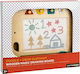 Petit Collage Wooden Elephant Magnetic Magic Drawing Board Tafel Beidseitig