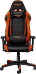 Canyon Deimos Artificial Leather Gaming Chair with Adjustable Arms Orange